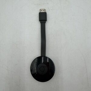 Google Chromecast Model NC2-6A5 HDMI Black 2nd Device Only